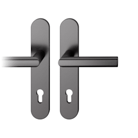 FSB Drückergarnitur 12 1108. LS ov..PZ92/8.TS 39-58.ähnl.RAL 9005