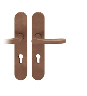 FSB Drückergarnitur 72 1106. LS ov..PZ72/8.DL.TS 39-48.h-bronze