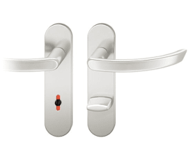 FSB Drückergarnitur 12 1119. KS ov..WC/SS78/8 (8).TS 39-58.h-bronze