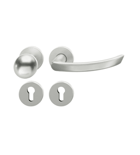 FSB Wechselgarnitur Rosette PZ Vierkant 8 mm Aluminium eloxiert TS 39-58