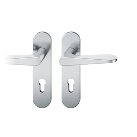 FSB Drückergarnitur 12 1144, KS ov.,PZ72/8,ER,TS 39-58