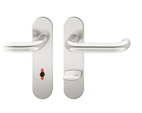 FSB Drückergarnitur 12 1144. KS ov..WC/SS78/8 (8).F1.TS 39-58