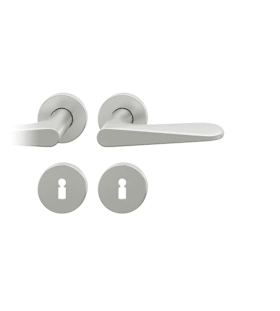 FSB Drückergarnitur 12 1144,rd.,BB,8,ähnl.RAL 9016,TS 39-58