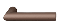 FSB Drückerpaar 10 1076. 8mm. TS 8-12.mittelbronzefarbig gestrahlt