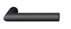 FSB Drückerpaar 10 1076. 8mm. TS 8-12.schwarz gestrahlt