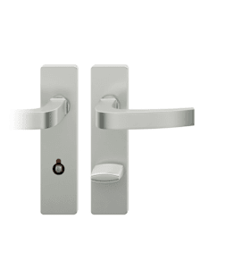 FSB Drückergarnitur 72 1163. KS eck.WC/SS78/8 (8).DL.F1.TS 39-48.35°