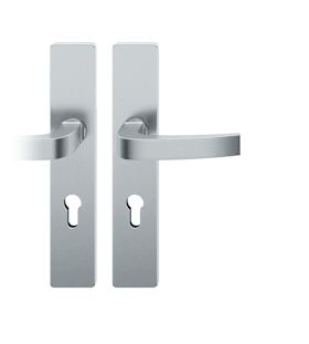 FSB Drückergarnitur 72 1163. LS eck.PZ72/8.DL.TS 39-48.ER