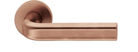 FSB Drückerlochteil ASL® 10 1242. 8mm.hellbronze patiniert gewachst