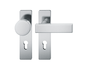 FSB Drückergarnitur 12 1003. KS eck.UG/8.TS 39-58.ähnl.RAL 9016