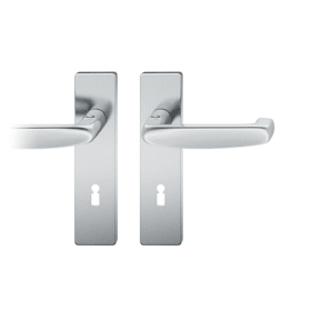 FSB Drückergarnitur 12 1159. KS eck.BB72/8.ER pol..TS 39-58