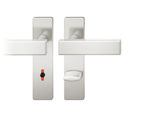 FSB Drückergarnitur 12 1003. KS eck.WC/SS78/8 (8).TS 39-58.ER