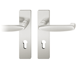 FSB Drückergarnitur 12 1159. KS eck.PZ72/8.ER.TS 39-58