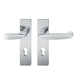 FSB Drückergarnitur 12 1159. KS eck.PZ72/8.ER pol..TS 39-58