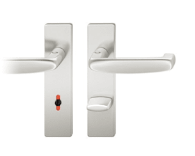 FSB Drückergarnitur 12 1159. KS eck.WC/SS78/8 (8).ER.TS 39-58