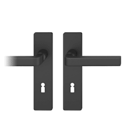 FSB Drückergarnitur 12 1004. KS eck.BB72/8.sw.TS 39-58