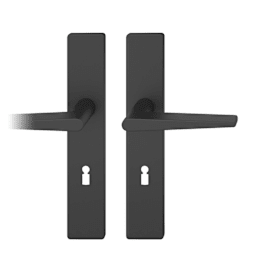 FSB Drückergarnitur 12 1005. LS eck.BB72/8.TS 39-58.schwarz