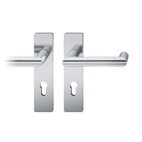 FSB Drückergarnitur 12 1016. KS eck.PZ72/8.ER pol..TS 39-58