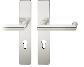 FSB Drückergarnitur 12 1016. LS eck.PZ72/8.TS 39-58.ER