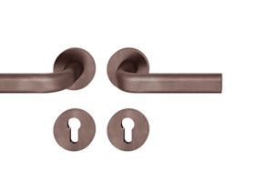 FSB ASL Drückergarnitur 8 PZ ROS TS39-58 BR PATIN (0 12 1242 01310 7625)