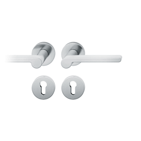 FSB Drückergarnitur 12 1021,rd.,PZ,8,ER pol.,TS 39-58