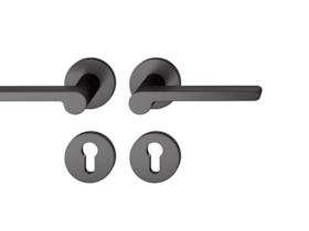 FSB Drückergarnitur 12 1021,rd.,PZ,8,ähnl.RAL 9005,TS 39-58