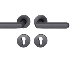 FSB ASL Drückergarnitur 8 PZ ROS TS39-58 AL+SW (0 12 1246 01310 0810)