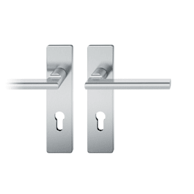 FSB Drückergarnitur 12 1035. KS eck.PZ72/8.ER pol..TS 39-58