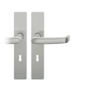 FSB Drückergarnitur 12 1045. LS eck.UG/8.TS 39-58.F1