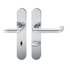 FSB Drückergarnitur 12 1070. LS ov..WC/SS78/8 (8).ER pol..TS 39-58