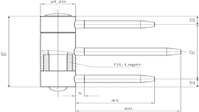 EINBOHRBAND GU D 111-20 CYANIDISCH GALVAN VERZ (H-01674-00-0-1)