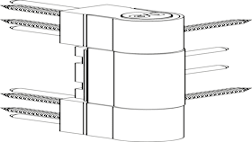 ROLLENBAND GU R 816 3D 16-21 CREMEWEIß (H-01797-00-0-7V)