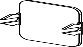 SBS BB ZADP AUFLAUFPLÄTTCHEN TYP 1 (H-01894-01-0-0)