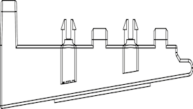 SBS BB-Z104-AUFLAGEBRÜCKE GR 4 GRAU (6-39708-04-0-1)