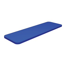 H-01981-02-0-0 | Unterlegplatte | GU-Unterlegplatte 180x60x2mm blau