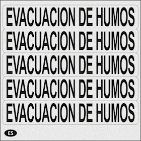 K-19015-03-0-0 | Aufkleber | Aufkleber Rauchabzug ES  (25 St.)