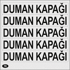 K-19015-09-0-0 | Aufkleber | Aufkleber Rauchabzug TR  (25 St.)