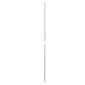 G-U Mehrfachverriegelung Verlängerung FerGuard Silber SECX-SZ-R2/24x6x2/750/494,3/560,7