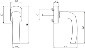 U-71984-33-0-5 | Drehgriff | DREHGRIFF SOPRANO F