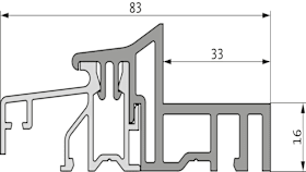 SBS-SCHWELLE HOLZ MD 236 EV1 NATURFELOX (6-35017-60-0-1)