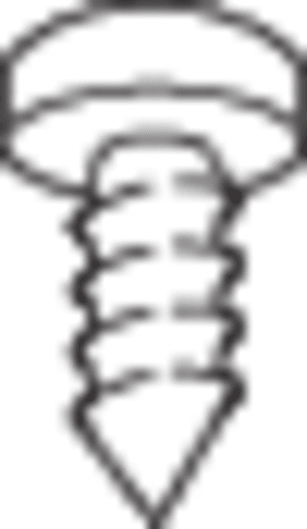 ROTO Kippflüg.-Sich.schr.,  für Falzaxer,  Ã˜ 3, 5x9, 5mm,  NT Royal,  DL-R,  zum Anschrauben