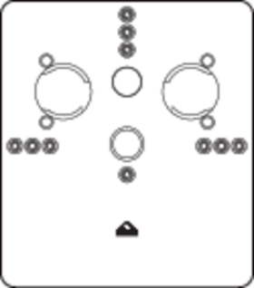ROTO Fräslehre NT, E5, Stahl