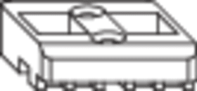 ROTO Schließstück NT Nr.203, K, Zinkdruckguss