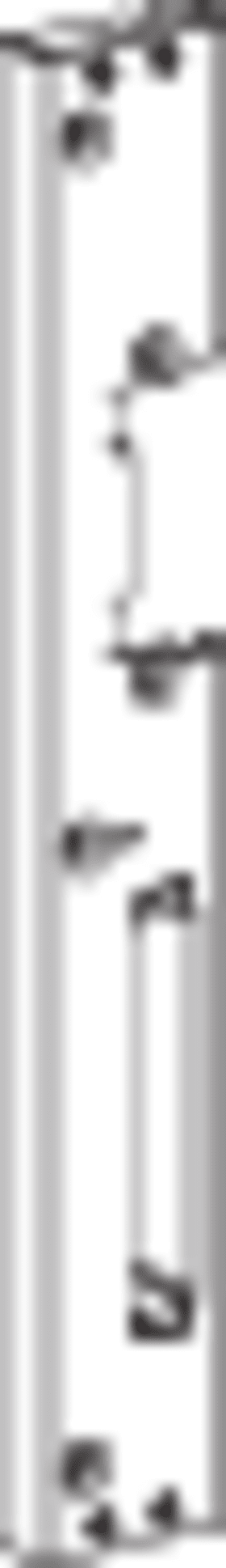 ROTO Profilschließblech AS203, DR, 29x245x19, 1 ktg, silberfarben