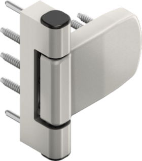 ROTO DoorLine 118D III, 3tlg, 17, 5-20, RAL 9016/sw, Direktverschr.