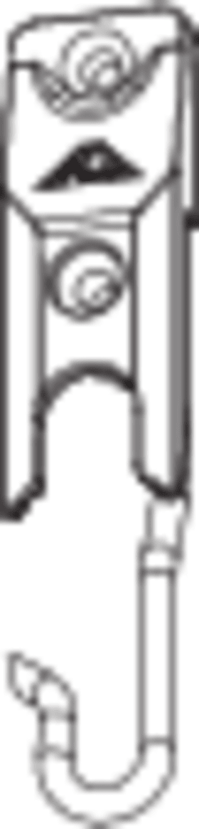 Drehkipp-Spaltlüfter, NT, DIN Rechts, zum Anschrauben