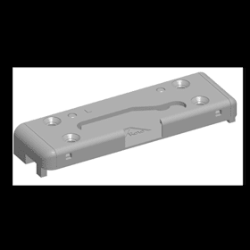 Schiebefenster-Spaltlüfter, Patio Alversa, Typ 6, DIN Links, zum Anschrauben