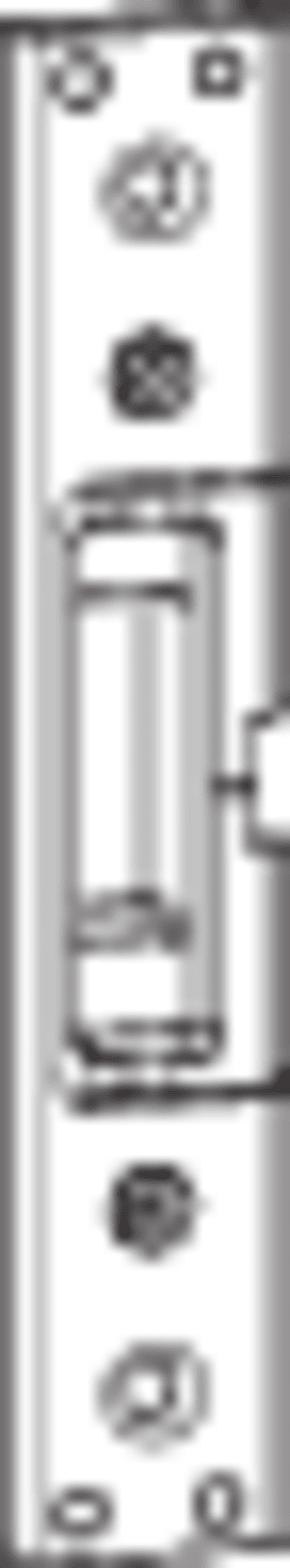 ROTO Profilschließblech AS515, 24x132x19, 5 ktg, silberfarben