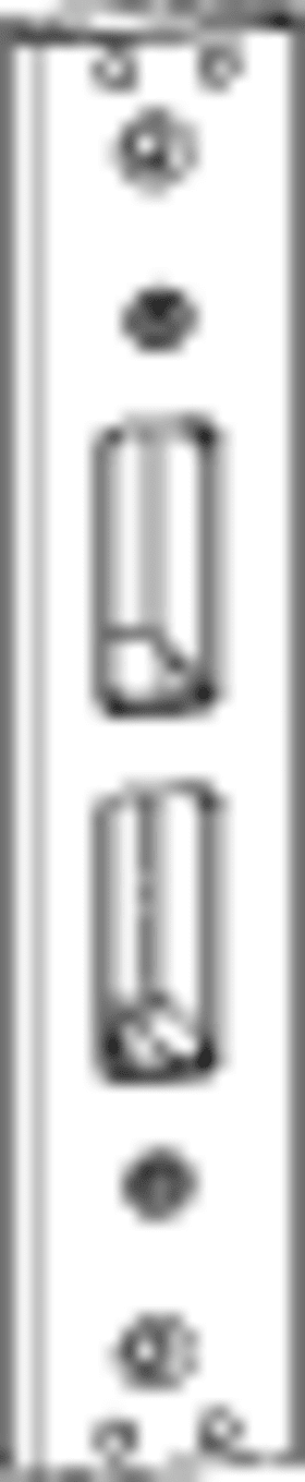 ROTO Profilschließblech AS307, 24x174x22 ktg, silberfarben