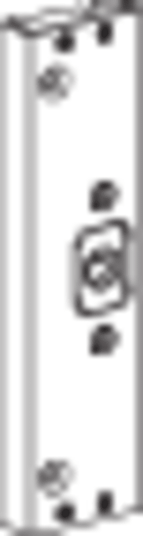 ROTO Profilschließblech AS515, 24x132x18, 5 ktg, silberfarben