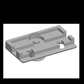 ROTO SFT-Schließbolzen,  Patio Alversa,  Nr.212,  für Komfortschere,  Stahl